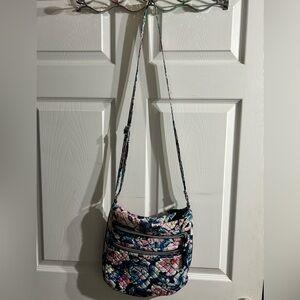 Vera Bradley Adjustable Floral Crossbody Purse